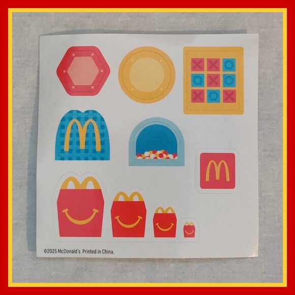 Lil McDonald's Miniature PlayPlace / Play Place - Happy Meal Toy #19 - July 2025 - Picture 7 of 9